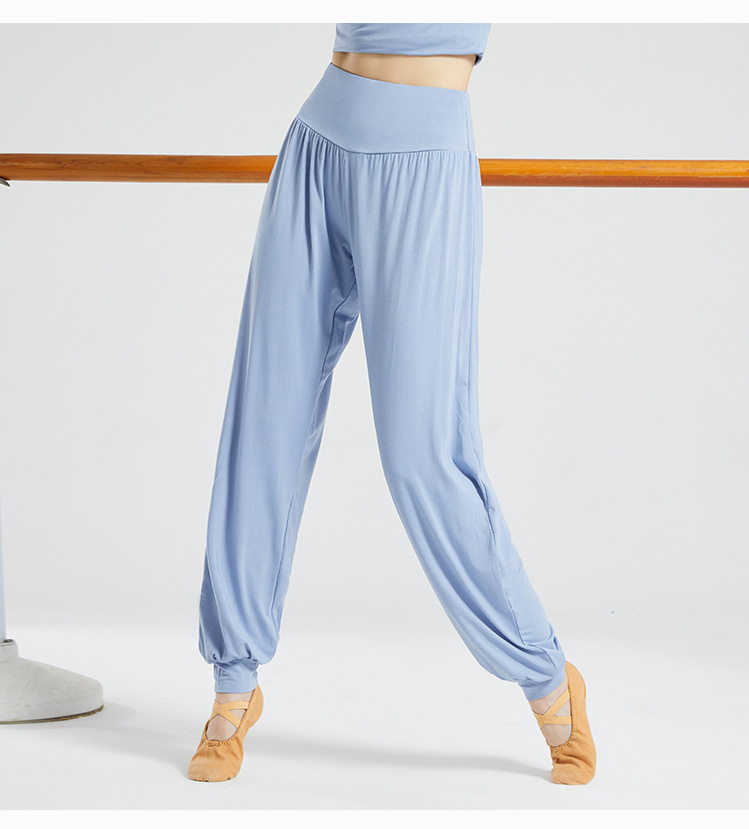Picture of Yoga Clothing Women's New suit Women's Autumn and Winter Professional Body Training Clothing V-neck Modal Dance Women's Suit plus size