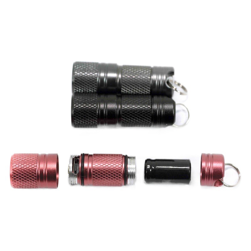 USB rechargeable key chain flashlight outdoor portable smart flashlight gift pocket LED lamp
