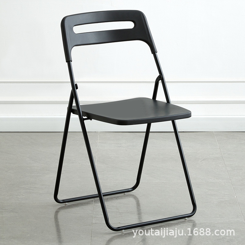 Picture of Folding chair back chair household dining chair portable chair plastic dining chair training chair conference chair staff chair