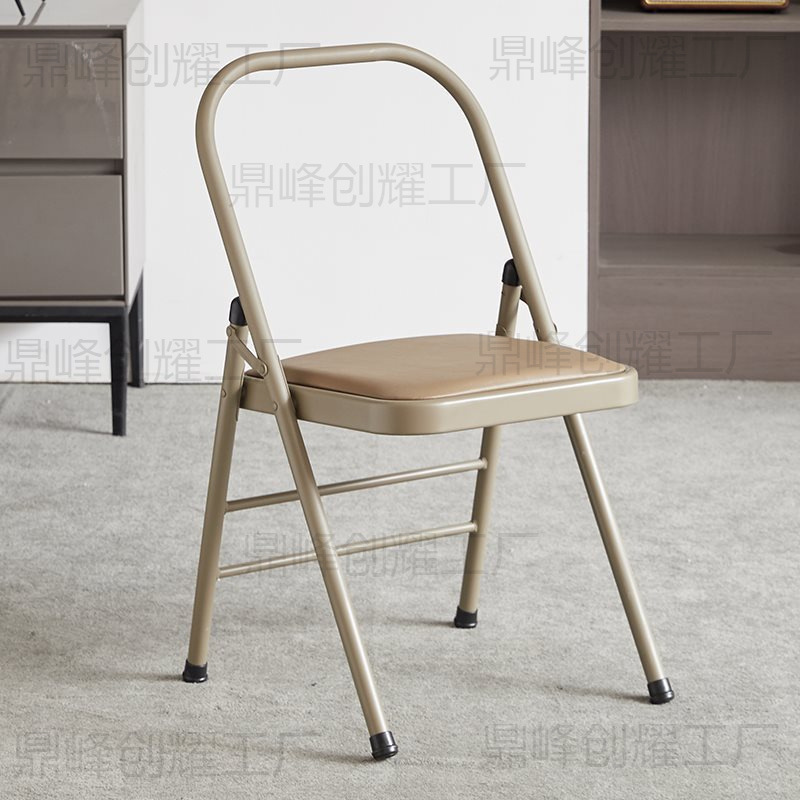 Grid Yoga Chair Multifunctional Auxiliary Chair Folding Chair Thickened Professional Version Yoga Yoga Studio Stool