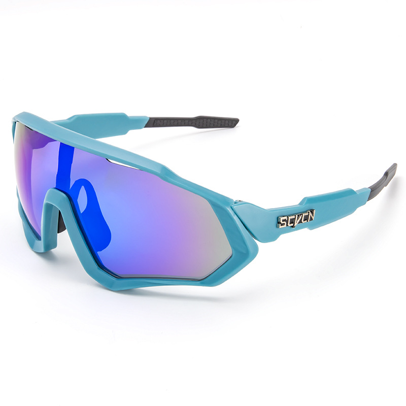 Picture of Foreign trade sunglasses men and women riding glasses outdoor sports glasses bicycle dustproof sunglasses soft nose pad wholesale