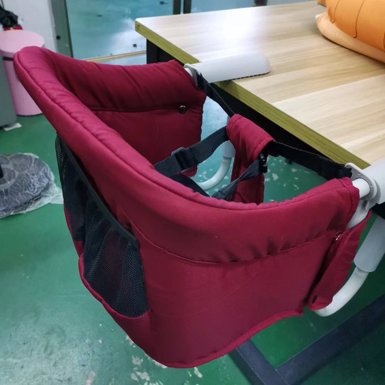 Picture of Children's Dining Table and Chair Side Chair Folding Dining Chair Travel Chair Upgraded Rocking Chair Toy Dinner Plate Bed Chair