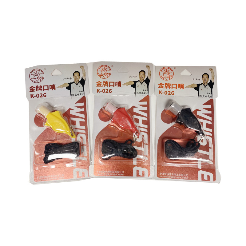 Picture of GOLD whistle B- 26 dolphin sound whistle basketball football volleyball referee whistle outdoor student physical education teacher whistle