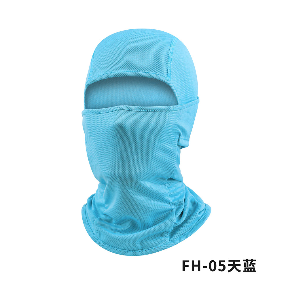 Picture of Cross-Border Quick-Drying Breathable Outdoor Sports Hood Neck Protector Cycling Mask Balaclava Flying Tiger Hat Pullover Hat