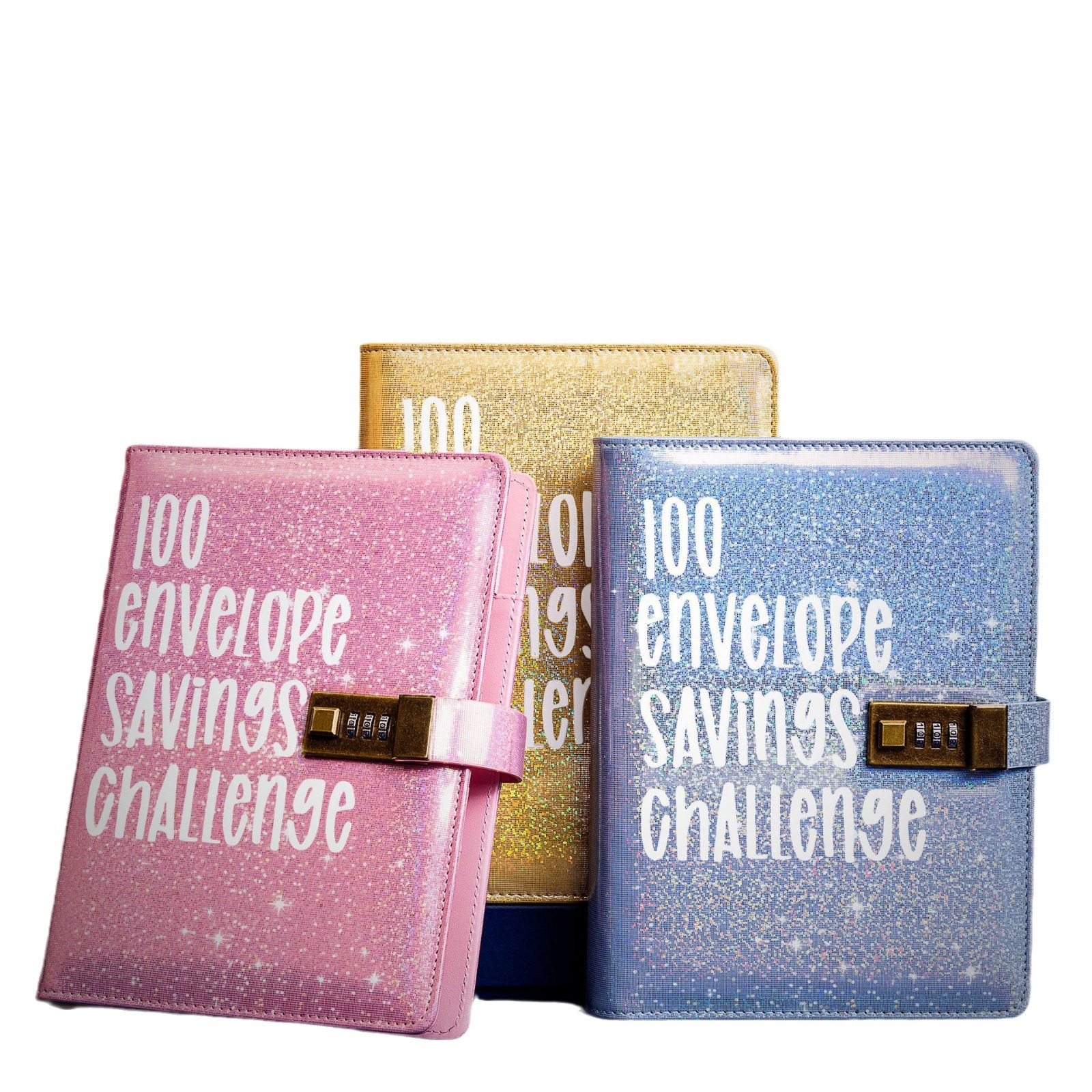 Picture of 100EnvelopeChallenge magic color macaron loose-leaf couple envelope challenge saving money book