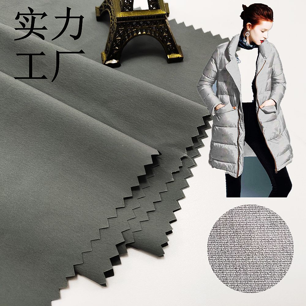 20D Semi-Gloss Encrypted Nylon Weft Elastic Cloth Nylon Elastic Thin Sun Protection Clothing Skin Clothing Summer Clothing Fabric