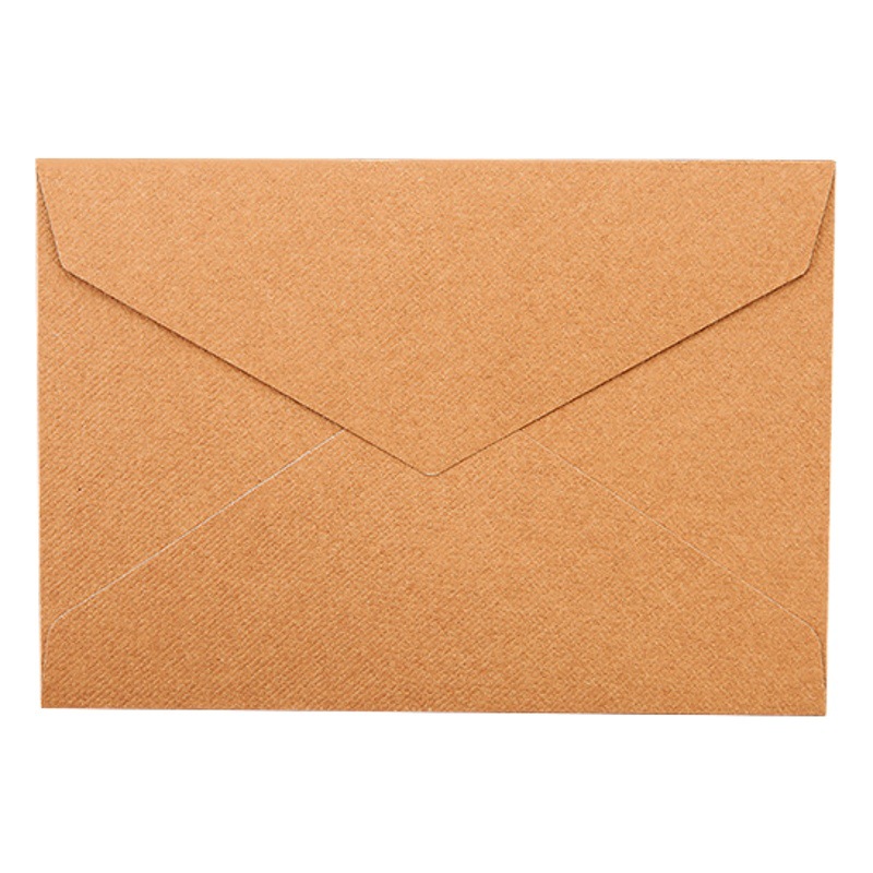 Thickened linen pattern envelope vintage gift for men and women confession love letter special paper paint printing birthday gift letter