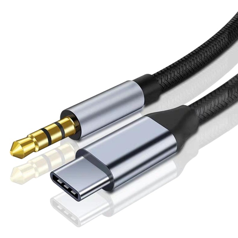 Type-C to 3.5mm Audio Cable Pingguo 151617 Aux Audio Cable Mobile Phone Car Speaker Headphone Connection Cable