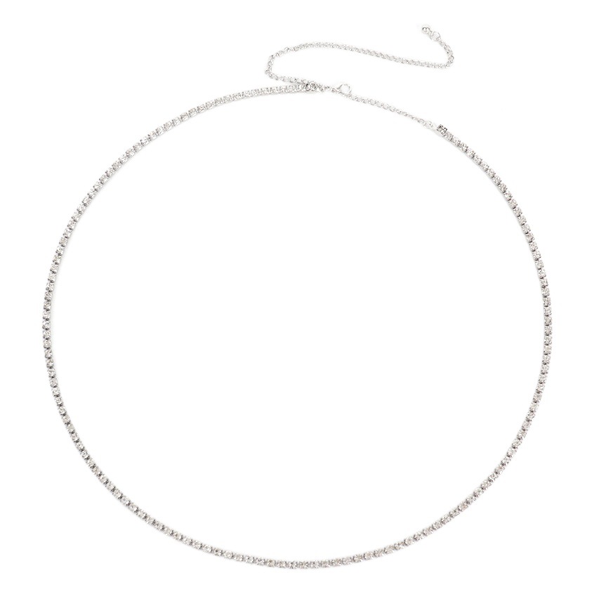 Fashionable Single-Layer Waist Chain, Sexy and Unique, Fully Rhinestone Chain Body Chain, Popular Cross-Border Accessory in Europe and America, Rhinestone Waist Chain