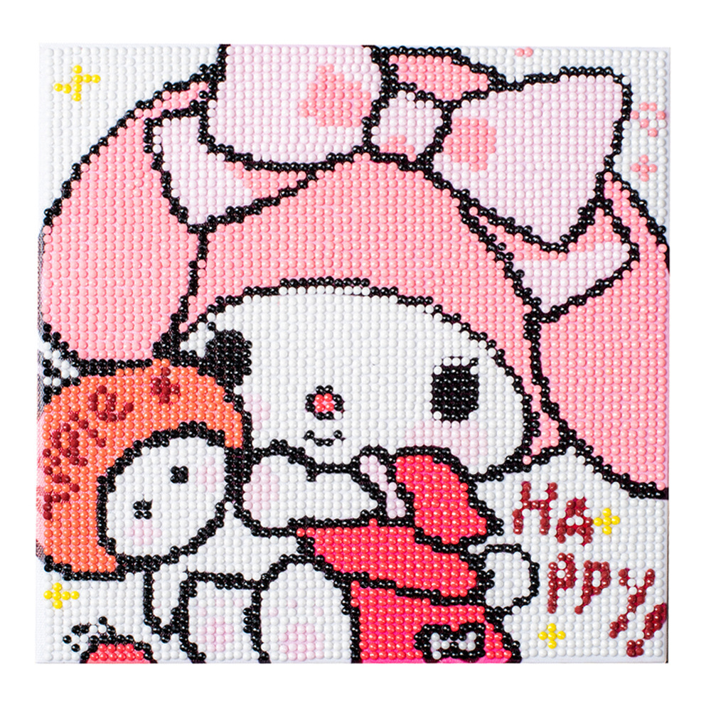 Picture of Original God New Diamond painting children student diy handmade diamond material package with frame Cartoon Cartoon educational toys