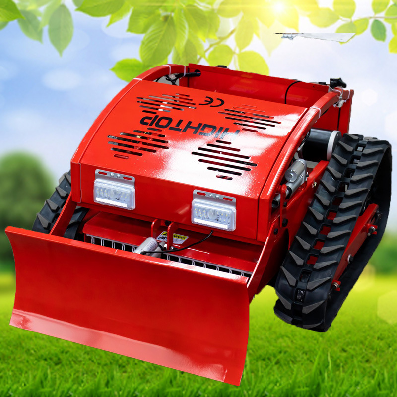Wholesale wireless remote control mower 360-degree rotating crawler mower community lawn mower