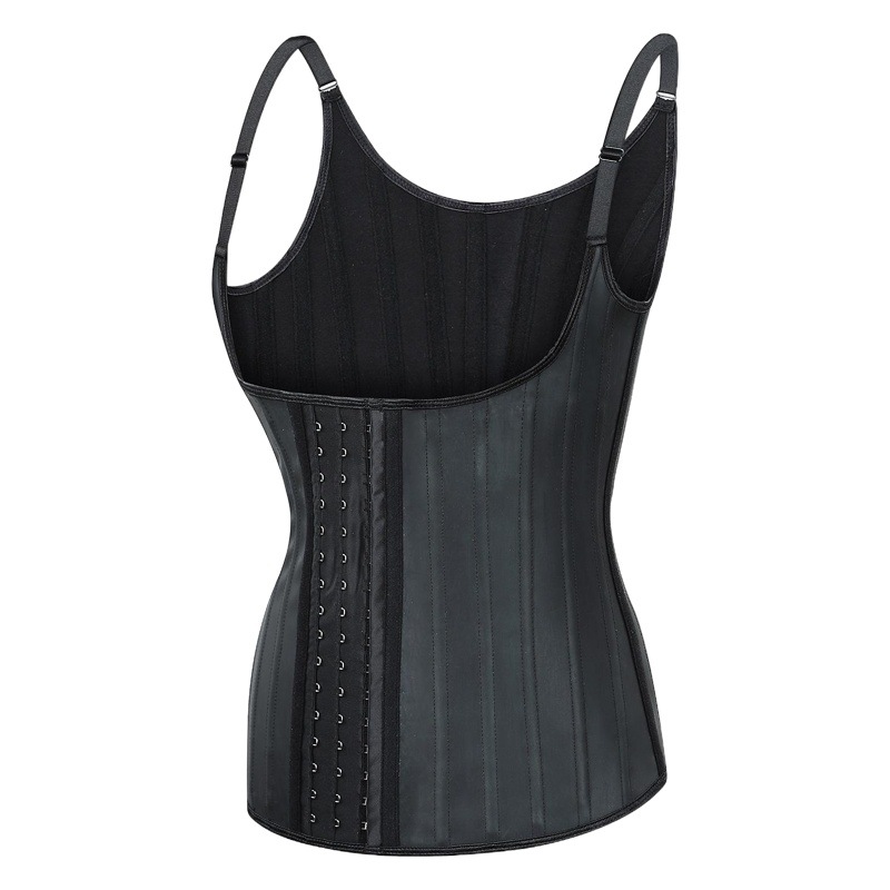 25-Bone Vest Body Shaping Clothing Gloss Latex Body-Tinting Belly-Tinting Belt Vest Body-Taped Waist Seal hot