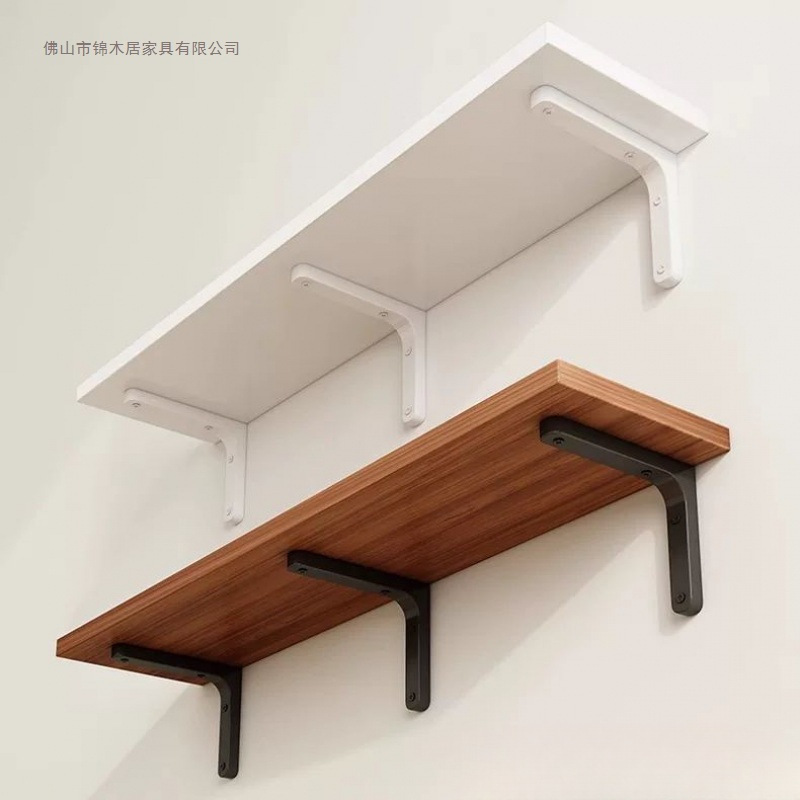 Wall Storage Rack Partition Wall Wall Wooden Shelf Wall Hanging Straight Board Bracket Wall Hanging Bookshelf Shelf Wholesale