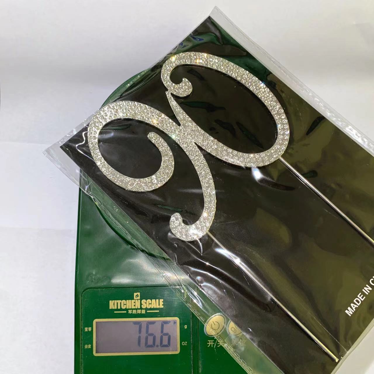 Picture of Wedding cake insert card foreign trade best selling wedding cake accessories large number 50 60 70 90