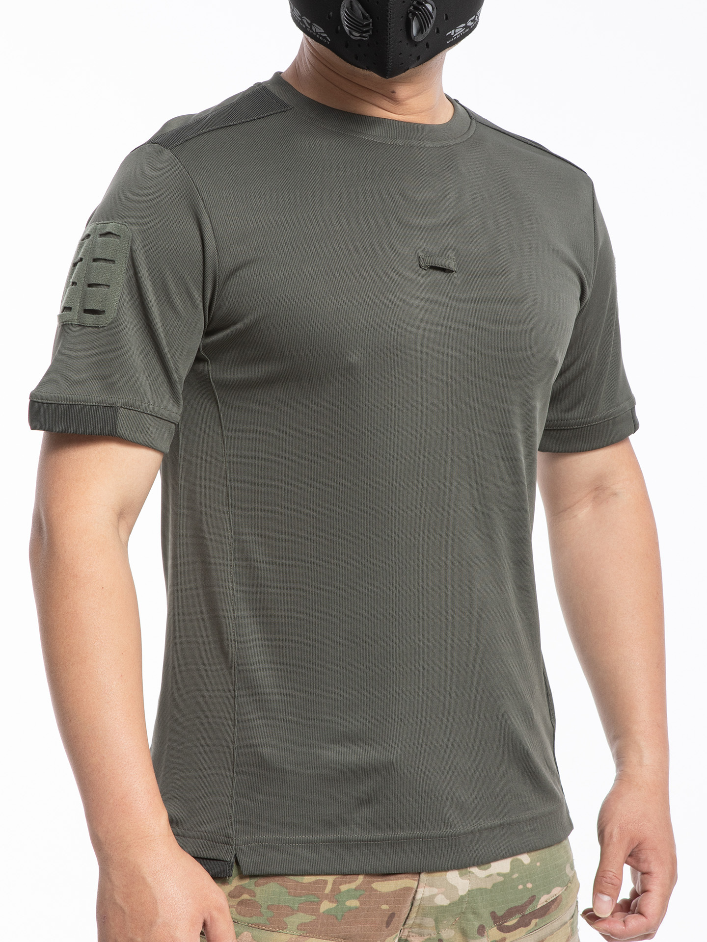 Picture of Tolerant Frogman Tactical Short Sleeve Breathable Round Neck Quick-Drying T-Shirt Summer Men's Quick-Drying Half Sleeve