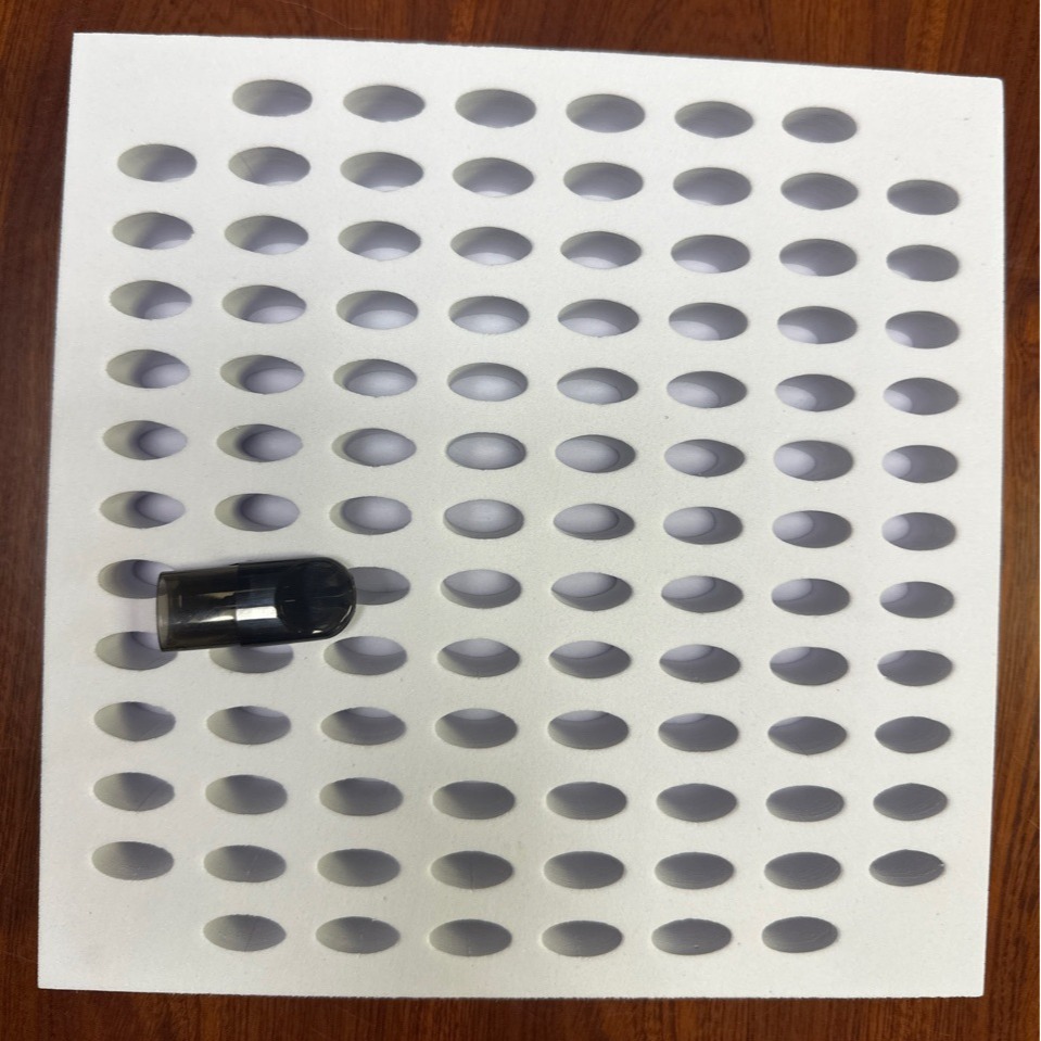 4Th Generation Eva Atomizer Egg Cigarette Oil Filling Cotton 5Th Generation Tray 6Th Generation 7Th Generation 100-Hole Foam Sponge Turnover Tray Customization
