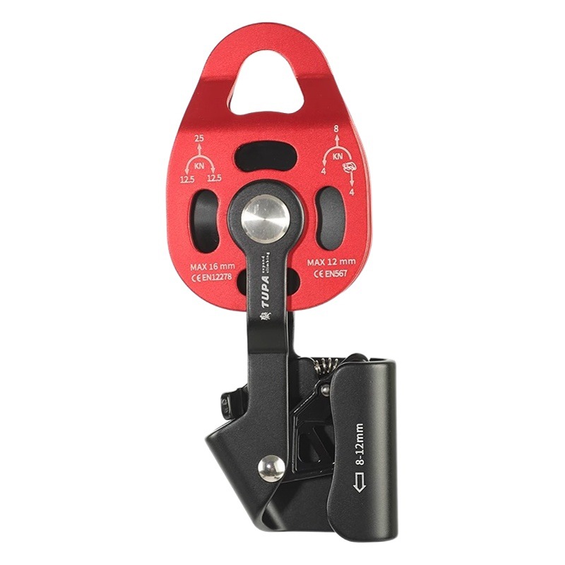 Tupa Adjustable and Labor-Saving Hoisting Pulley Set Heavy Object Lifting Lifter with Bearing Double Pulley Lifter