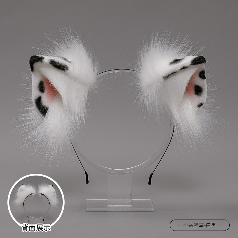 Picture of A Drop-Shipping Hand-Made Simulated Animal Ears Cute Jk Headdress Lolita Hair Accessories Lolita Little Pig Ears Headband