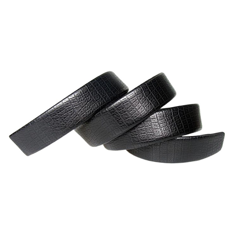 Hot men's leather edging headless belt wide waist seal Joker buckle pants belt manufacturers wholesale