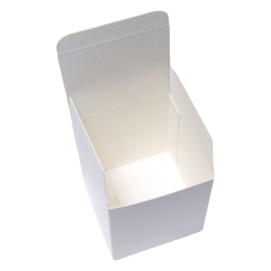 Square Buckle bottom box double box wholesale ordinary white box set. logo color box white cardboard box white packaging box