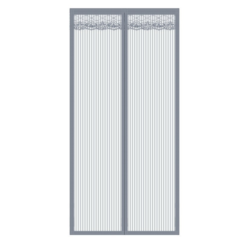 Picture of Magic rubber door curtain wear-free screen door increase size Korean screen door magnetic soft screen door summer hot sale three