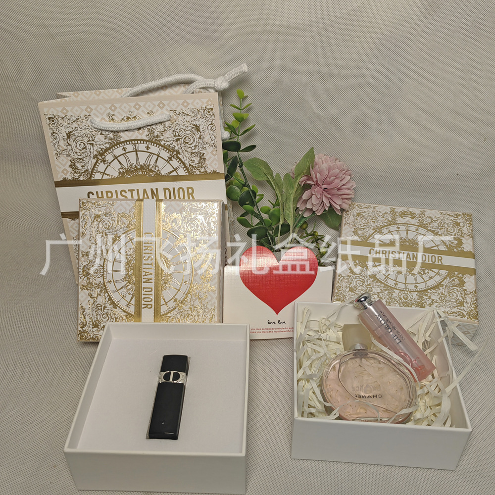 Di D Luxury Gold Lipstick Limited Gift Box Handbag