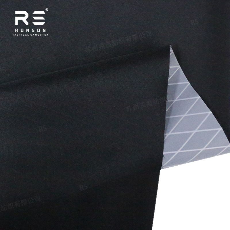 Picture of Rongsheng Black 210D Plaid Nylon X-PAC High Strength Composite Lightweight Outdoor Fabric Waterproof Tear Resistance