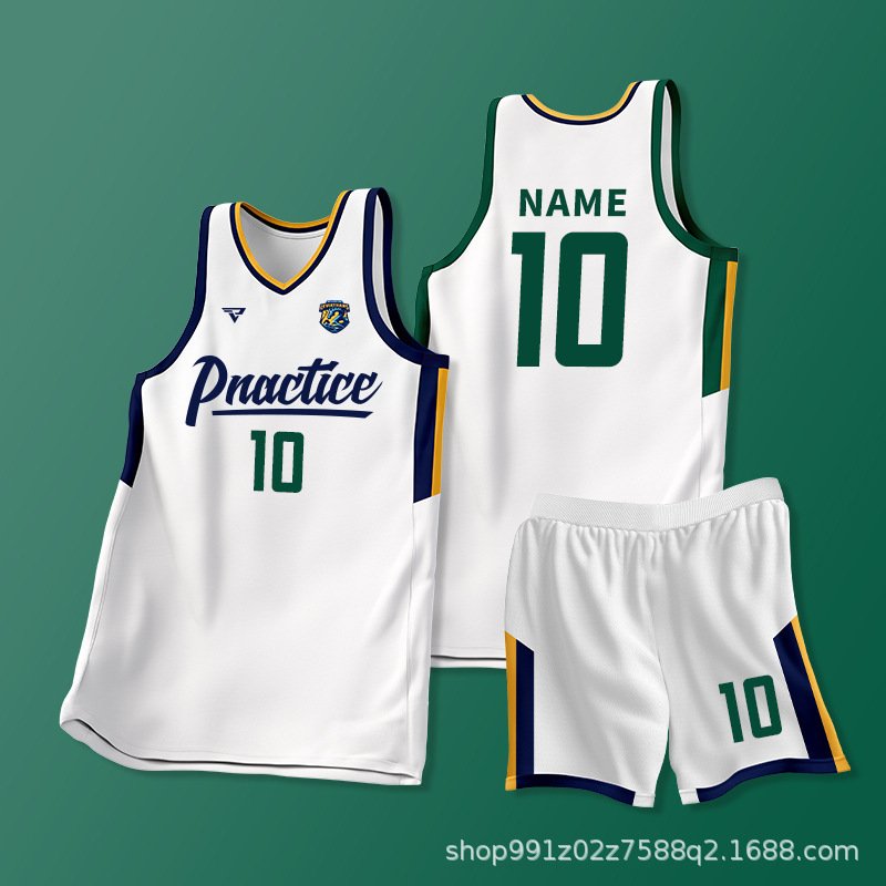 New Basketball Suit suit Male College Student Competition Training Team Suit Summer Sports Vest Basketball Jersey Printed Size