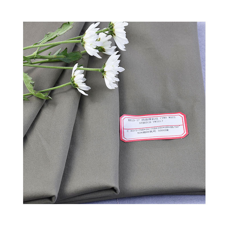 Cotton Four-Way Stretch Casual Pants Cargo Pants Unisex Clothing Fabric High Elasticity Autumn and Winter New Pants Fabric