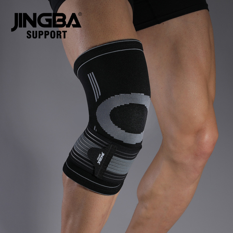 Jingba Knee Pads Adult Cycling Mountaineering Weightlifting Sports Protective Gear Basketball Football Fitness Outdoor Protection Manufacturer