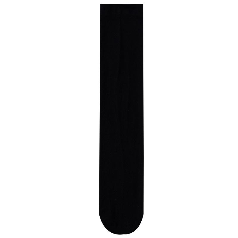 Picture of White velvet calf socks spring and summer stockings women's black thin long tube jk uniform knee socks Japanese mid-length stockings