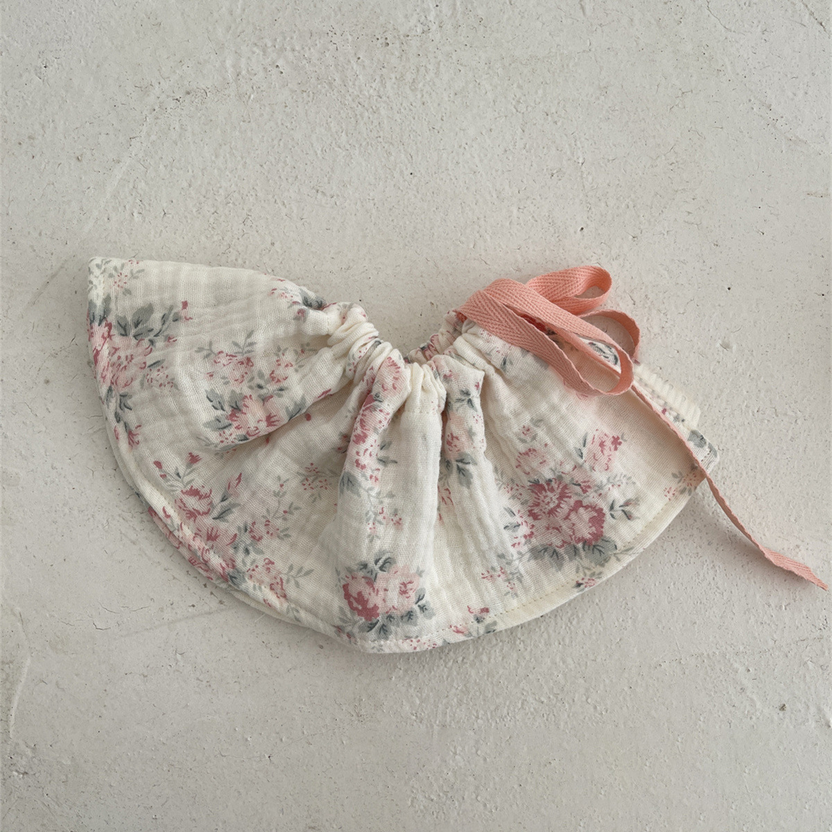 Picture of Newborn baby 4 layers cotton yarn saliva towel gauze bib tether baby saliva towel anti-spitting bib