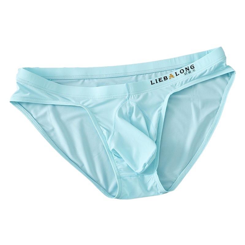 Hunting Tyrannosaurus new briefs men's ice silk underwear thin stitching large bag sports Amazon AliExpress cross-border