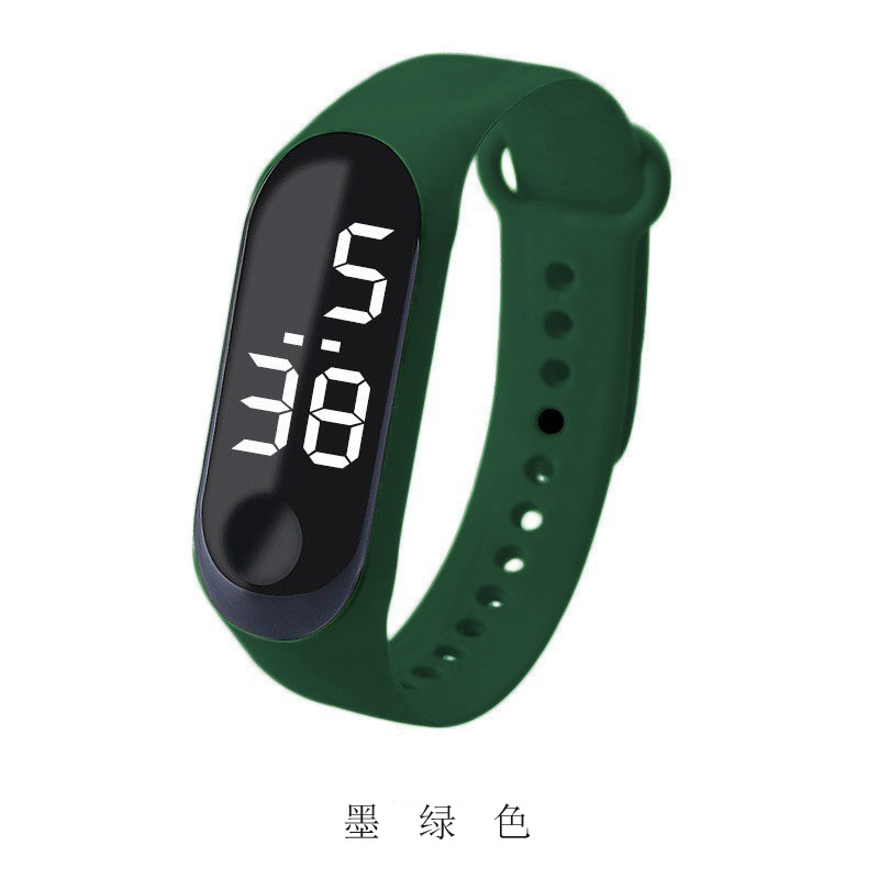 Picture of Manufacturer Simple Waterproof Led White Light Digital Watch Fashionable Student Couple Leisure Sports Touch Touch