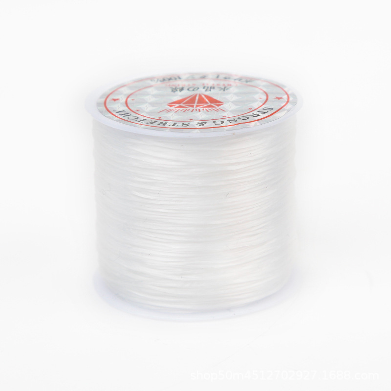 Picture of Flat elastic string bracelet rope spandex crystal line hand-worn beads bracelet accessories material manufacturers