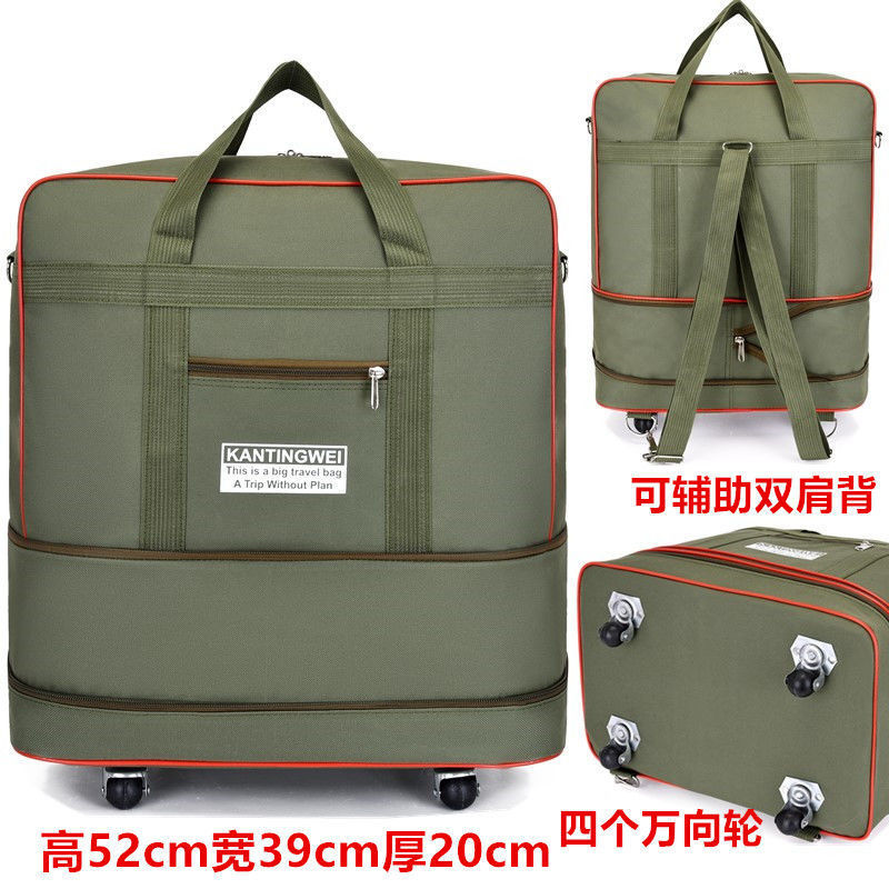 Picture of Waterproof Oxford Cloth Suitcase, Large Capacity Travel Bag, 158 Aviation Checked Bag, Overseas Moving Luggage Bag