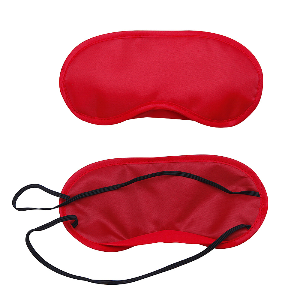 Picture of Polyester Blackout eye mask aviation gift sleep eye mask color game disposable travel eye mask factory wholesale