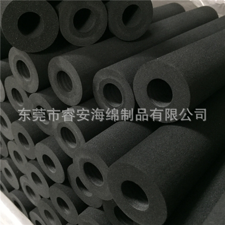 Picture of Wall advertising roller seal sponge automatic oil Rolling code device sponge tube black eva high elastic lettering sponge