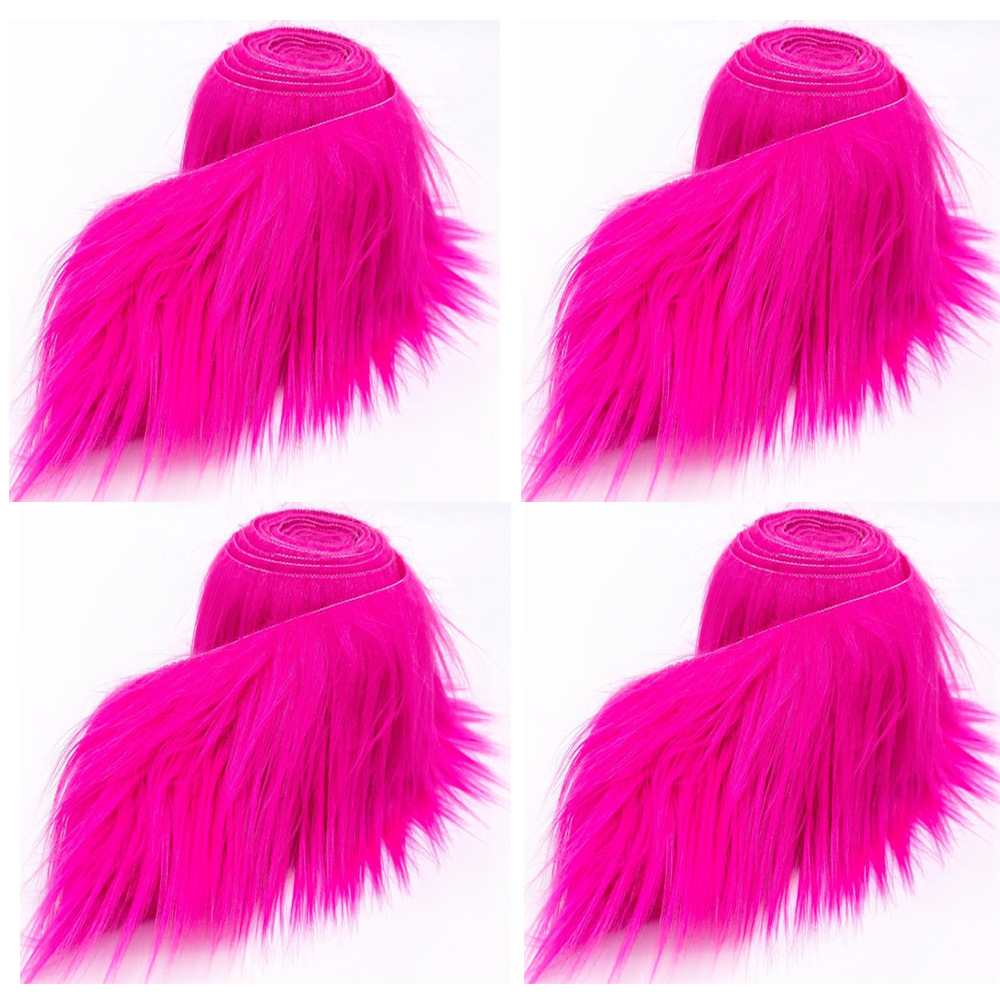 Picture of Spot Wholesale Christmas Tree Skirts Solid Color Plush Strips Home Decoration Washed Plush Strips Clothing Shoes and Hats Accessories Accessories
