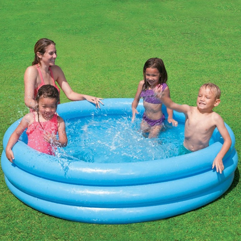 INTEX58426 Crystal Blue Inflatable Pool Swimming Pool Ocean Ball Pool Bath Fishing Pool