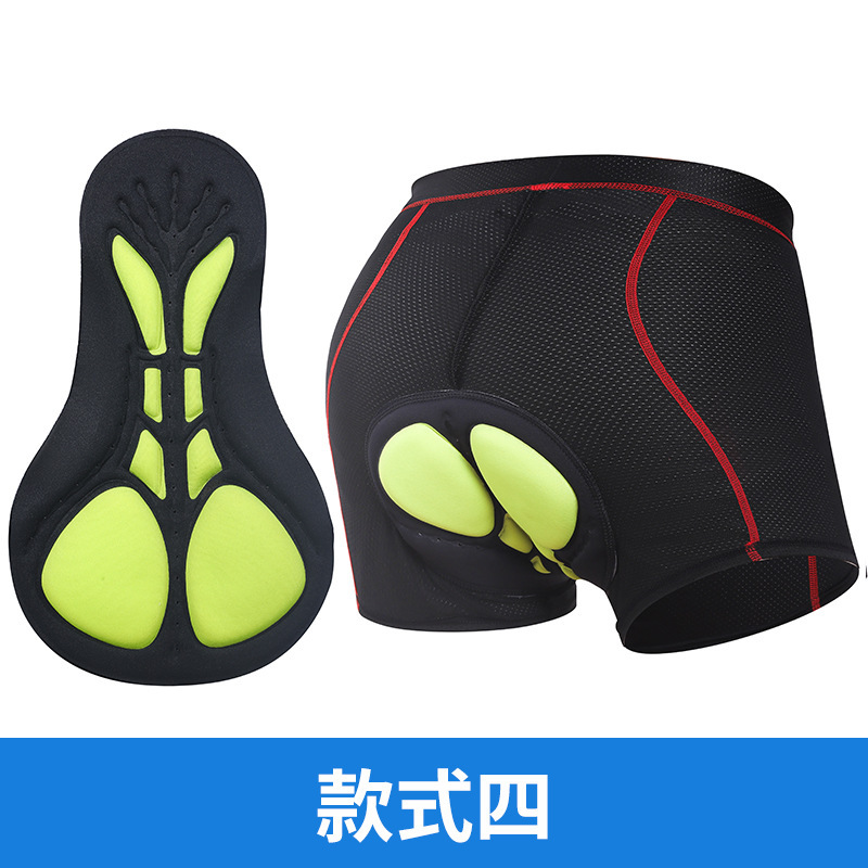 Picture of New cycling underwear men's thickened silicone mountain cycling pants quick-drying road bike shorts Four Seasons cycling equipment