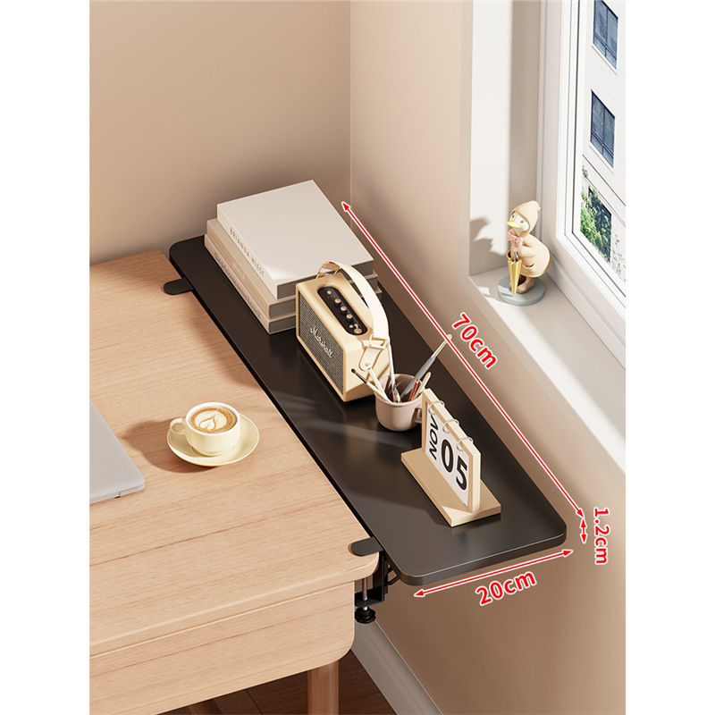 Picture of Desktop extension board, punching-free gap extension, expansion, computer desk hand rest, folding, lengthening, and widening panel