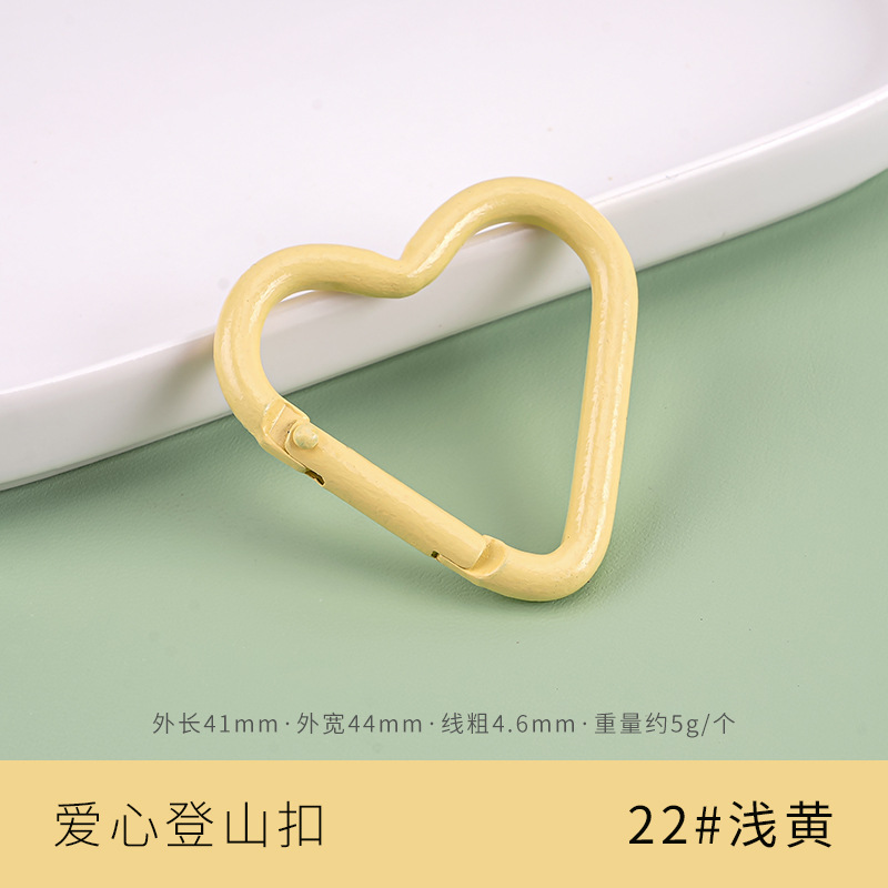 Picture of Factory wholesale color paint gourd-shaped carabiner aluminum alloy jewelry accessories water bottle key creative quick-hanging buckle