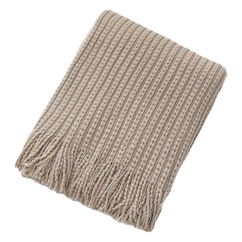 Sofa Blanket Blanket Office Nap Air Conditioning Blanket Bean Blanket Knitted Blanket Bohemian Lunch Blanket Bed End Blanket