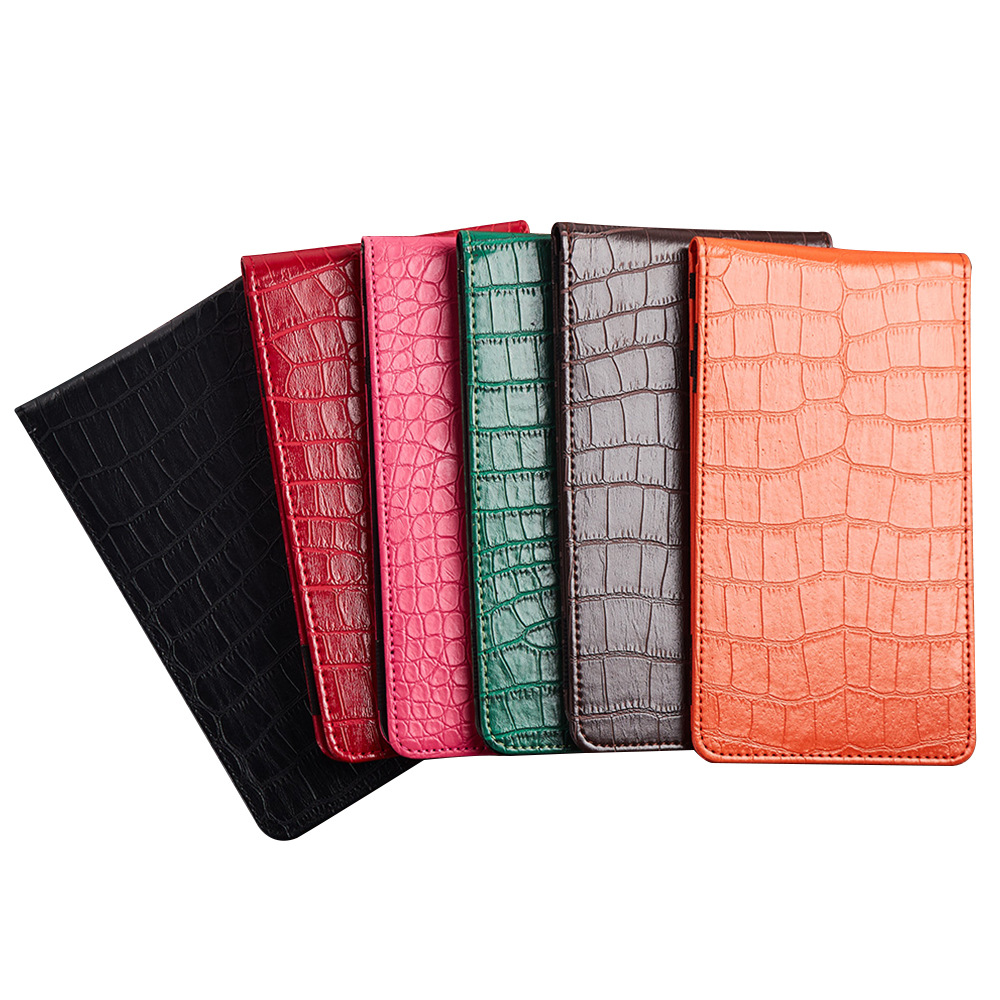 Picture of Cross-Border Hot-Selling Golf Score Book Crocodile Leather Course Record Score Competition Score Score Book Card Set