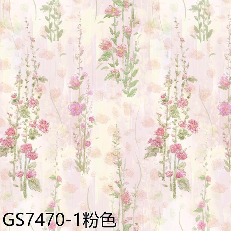 60-Count Cotton Digital Printed Fabric European Ins Style Small Floral Pure Cotton Children's Clothing Shirt Bag Printed Fabric
