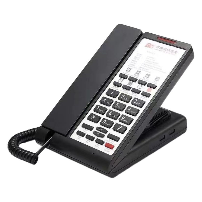 Five-star hotel special telephone room high-grade business hotel landline one-key dial can be used as hotel name