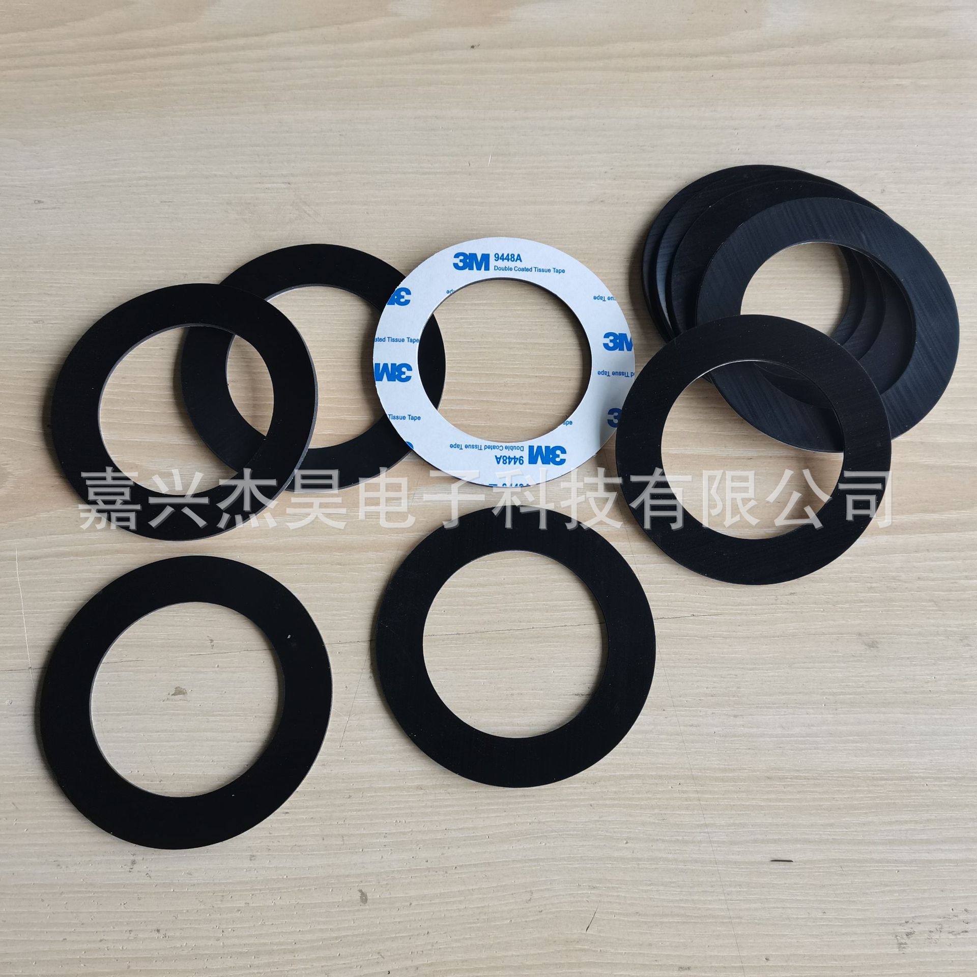 Black Rubber Non-Slip Foot Mat Decoration Rubber Non-Slip Gasket Crafts Bottom Anti-Slip Rubber Foot Mat