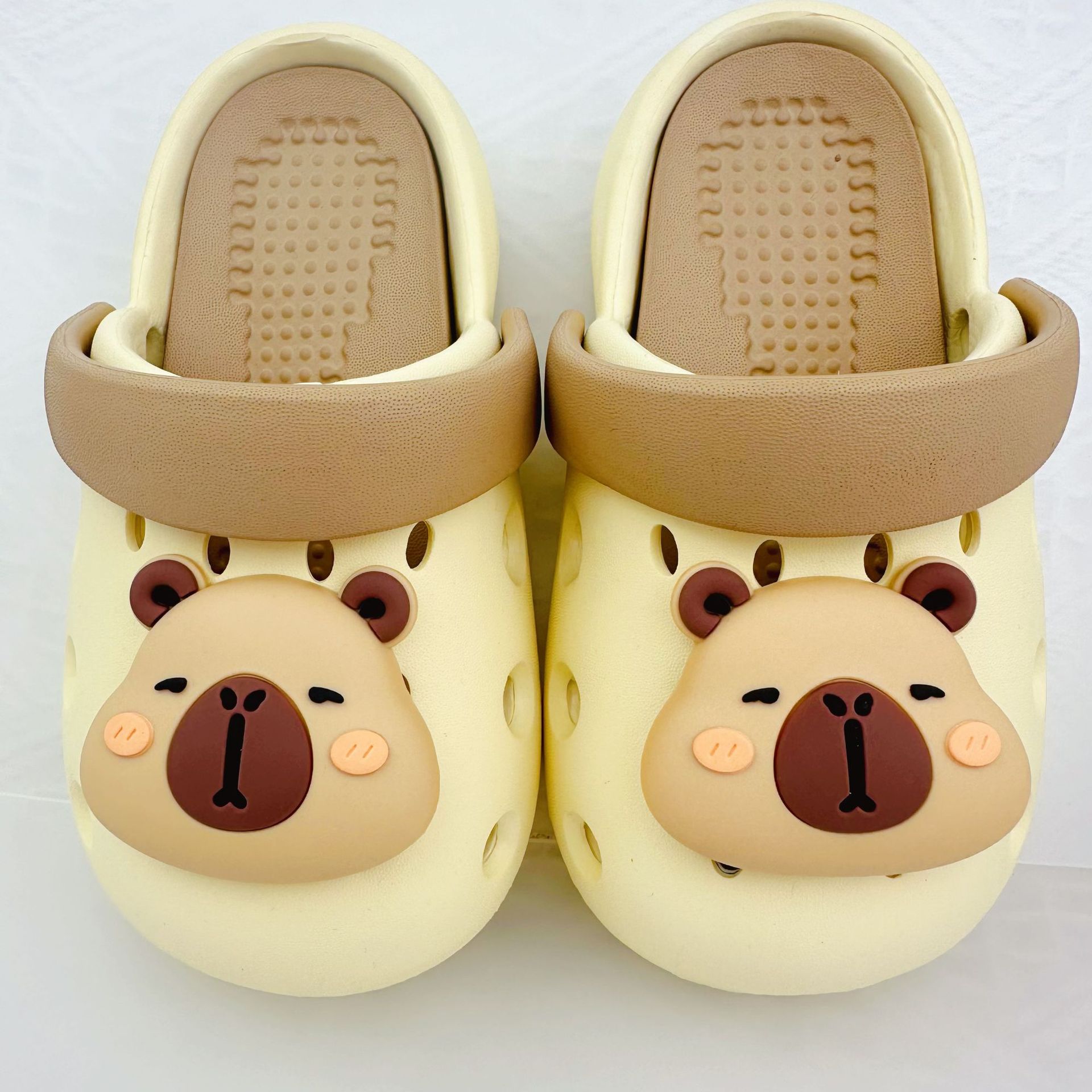 Cross-border e-commerce popular cute personality kappi bala accessories hole shoes decorative shoes flower shoe buckle diy accessories