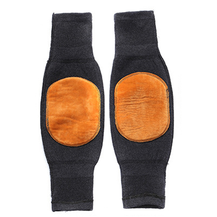 Picture of Autumn and winter cashmere leggings kneecap cover for the elderly thickened fleece-lined men and women old cold leg kneecap warm cold-proof